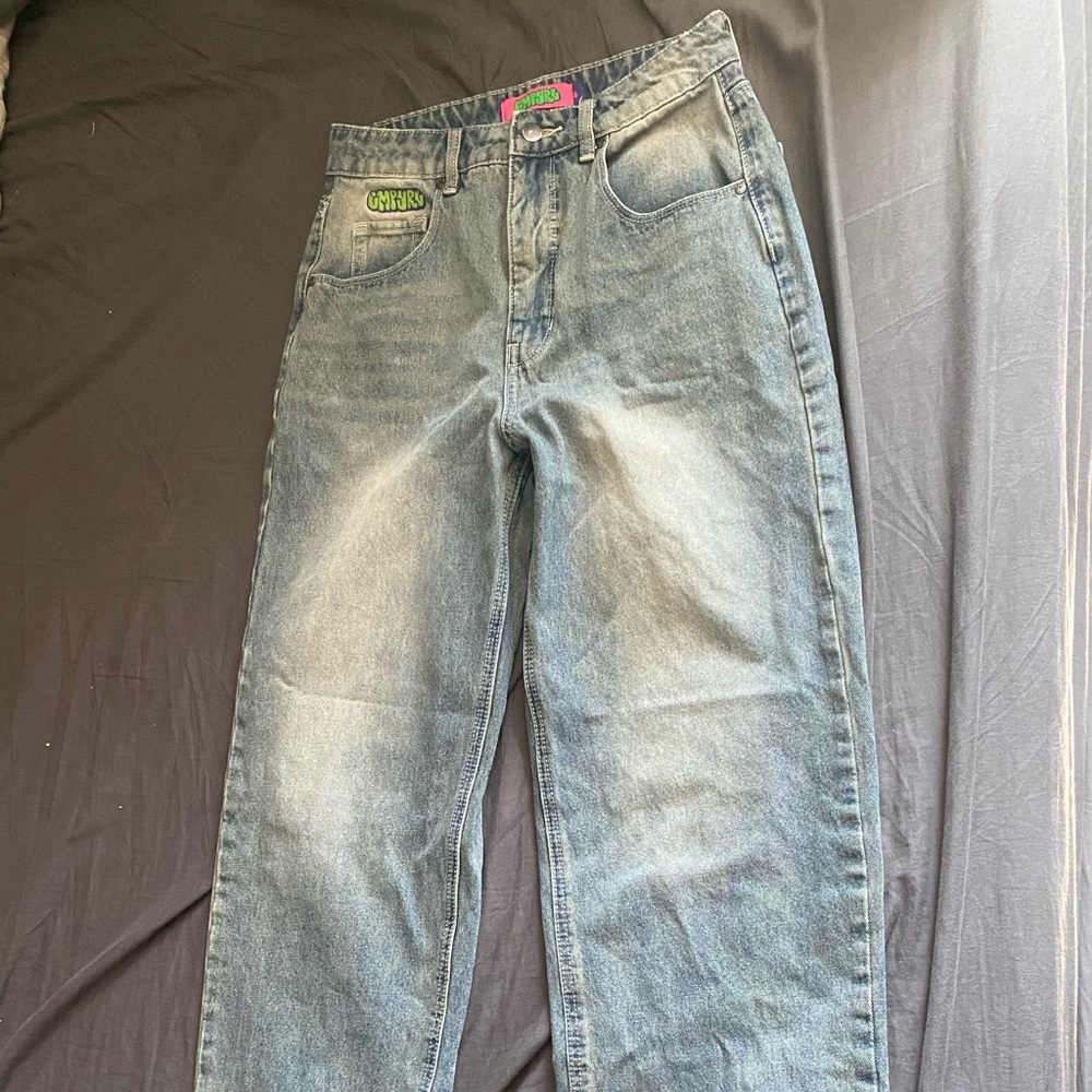 Gymboree Blue Denim with Pink Tag